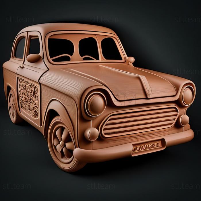 3D model Ford Anglia (STL)